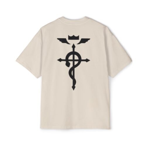 Oversized Tee [Back Print] – FMA - Flamel - Image 2
