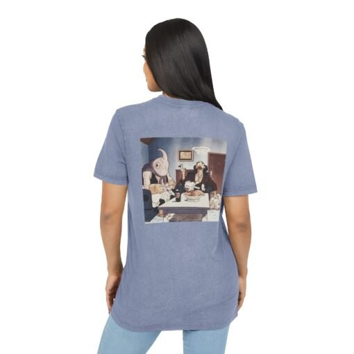 Washed Tee [Back Print] – DBZ – Chillin - Image 8