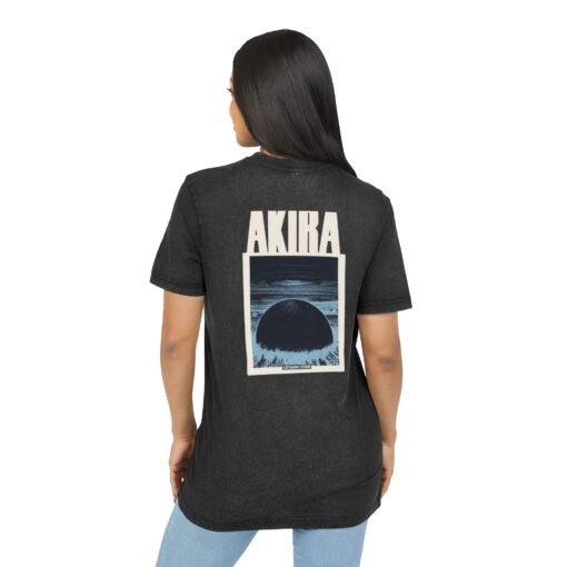 Washed Tee [Back Print] – Akira - Image 4
