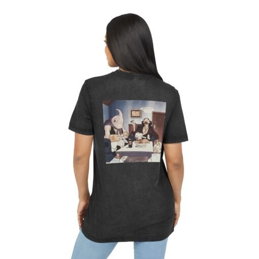 Washed Tee [Back Print] – DBZ – Chillin - Image 3