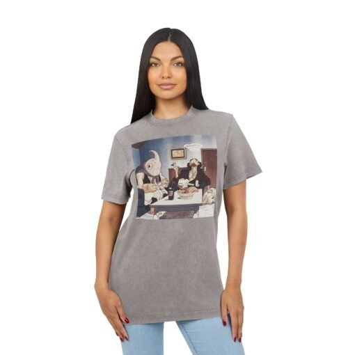 Washed Tee [Front Print] – DBZ – Chillin - Image 8