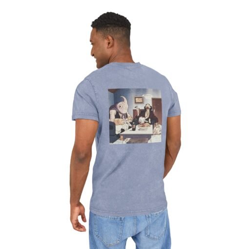 Washed Tee [Back Print] – DBZ – Chillin - Image 9