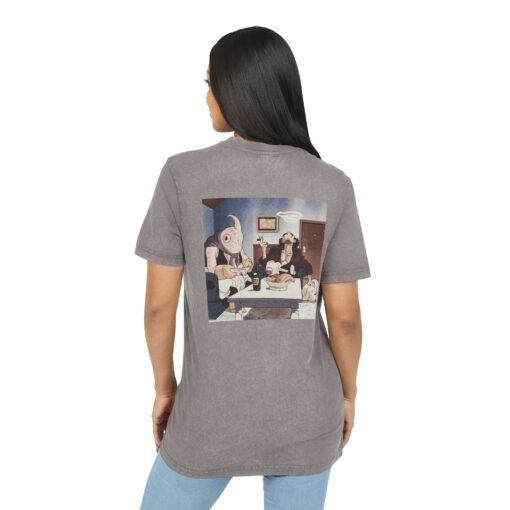 Washed Tee [Back Print] – DBZ – Chillin - Image 5