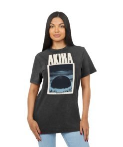 Washed Tee [Front Print] – Akira