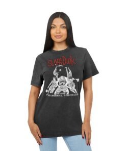 Washed Tee [Front Print] – Slam Dunk – Shohoku