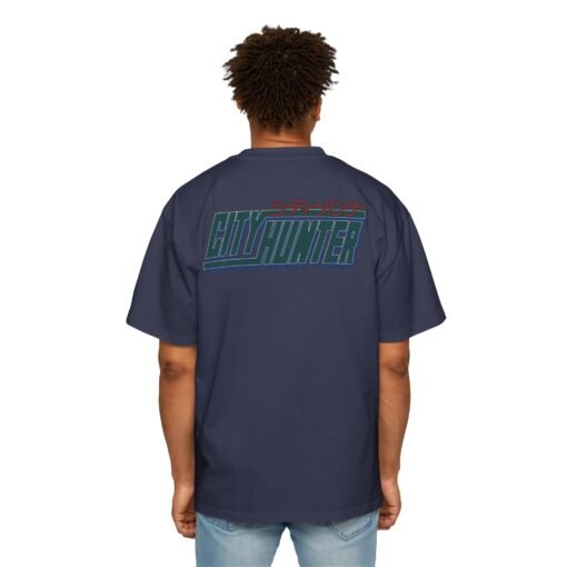 Oversized Tee [Back Print] – City Hunter - Image 8