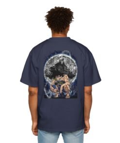 Oversized Tee [Back Print] - DBZ - Oozaru