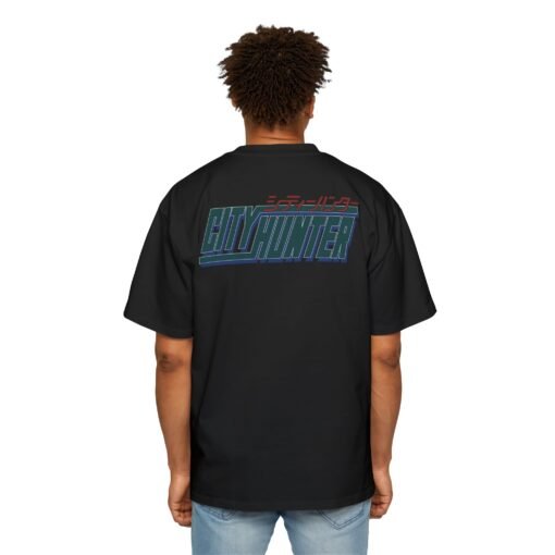 Oversized Tee [Back Print] – City Hunter - Image 4