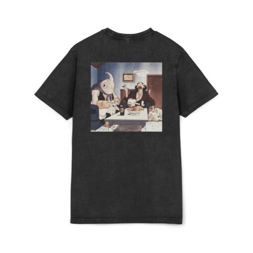 Washed Tee [Back Print] – DBZ – Chillin - Image 2