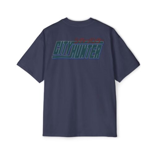 Oversized Tee [Back Print] – City Hunter - Image 7