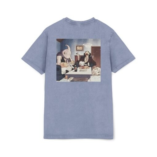 Washed Tee [Back Print] – DBZ – Chillin - Image 7