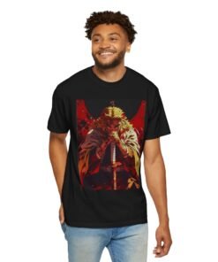 Regular Tee [Front Print] - Demon Slayer - Rengoku