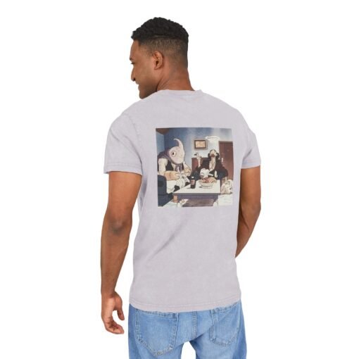 Washed Tee [Back Print] – DBZ – Chillin - Image 12