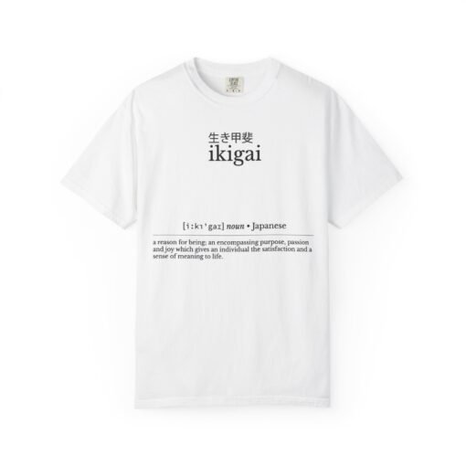 Regular Tee [Front Print] – Ikigai - Image 2