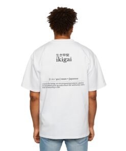 Oversized Tee [Back Print] – Ikigai