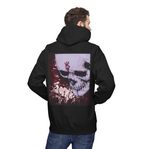 Hoodie – Berserk – Skull - Image 5