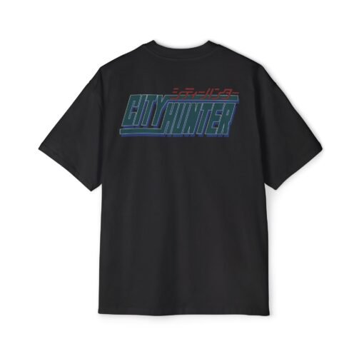 Oversized Tee [Back Print] – City Hunter - Image 3