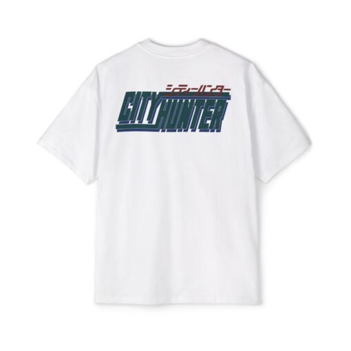Oversized Tee [Back Print] – City Hunter - Image 2