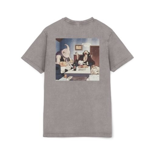 Washed Tee [Back Print] – DBZ – Chillin - Image 4