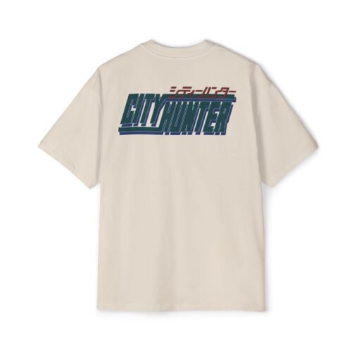 Oversized Tee [Back Print] – City Hunter - Image 5