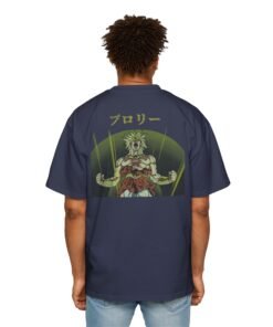 Oversized Tee [Back Print] – DBZ - Broly - Image 10