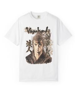 Regular Tee [Front Print] – Vagabond – Sakura Portrait - Image 5