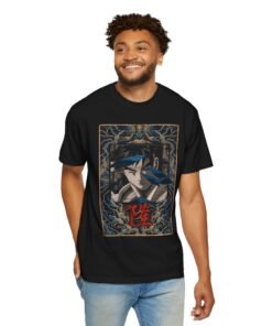 Regular Tee [Front Print] – Street Fighter – Ryu Azure Spirit - Image 22