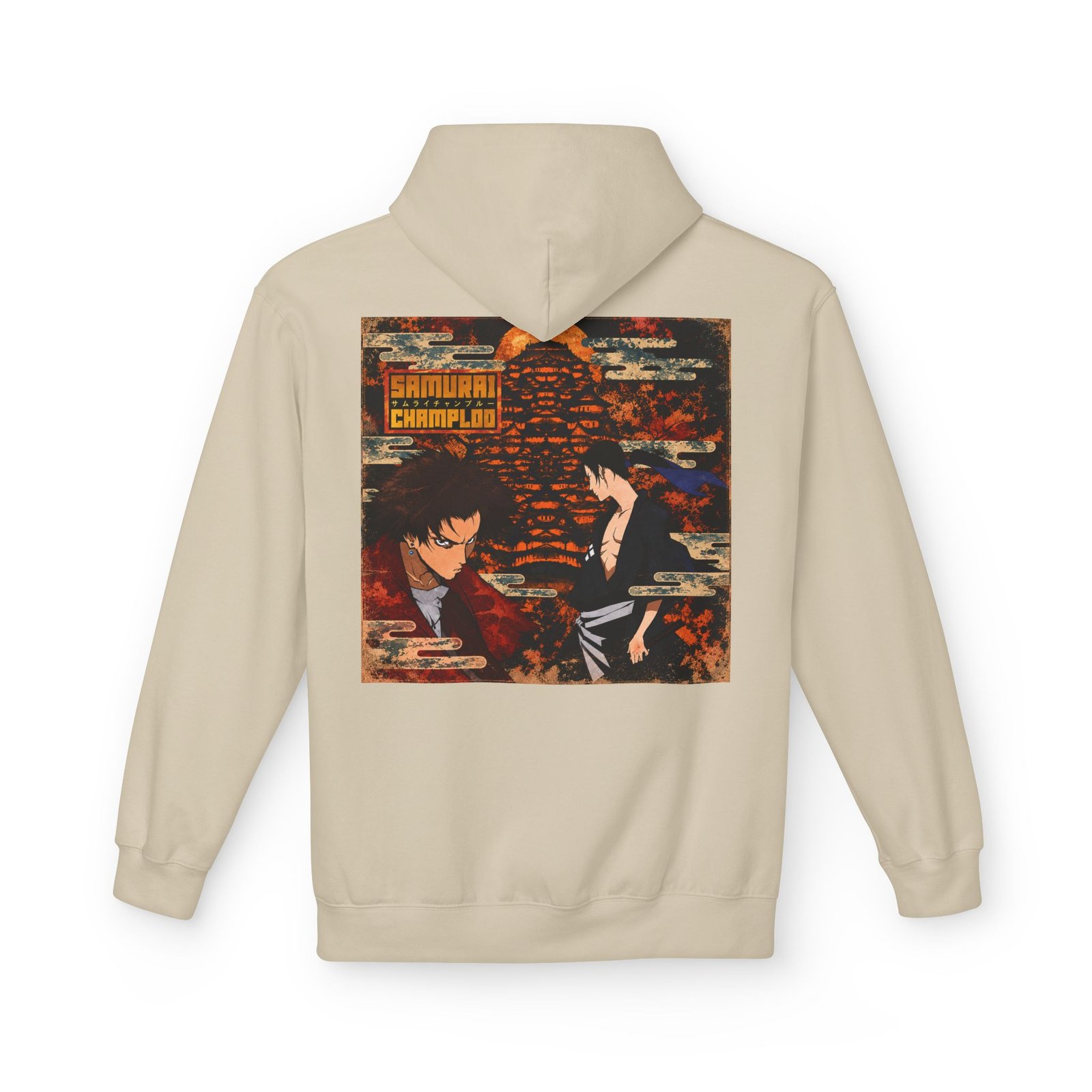 Hoodie – Samurai Champloo – Edo Vintage - Image 2