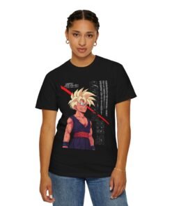 Regular Tee [Front Print] – Dragon Ball Z – Gohan SSJ2 - Image 21