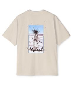 Oversized Tee [Back Print] – Vagabond – Wandering Ronin - Image 10