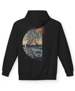 Hoodie – Vagabond – Ukiyo-e Reflection - Image 8