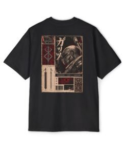 Alternative view of Oversized Tee [Back Print] – Berserk – Guts Mercenary