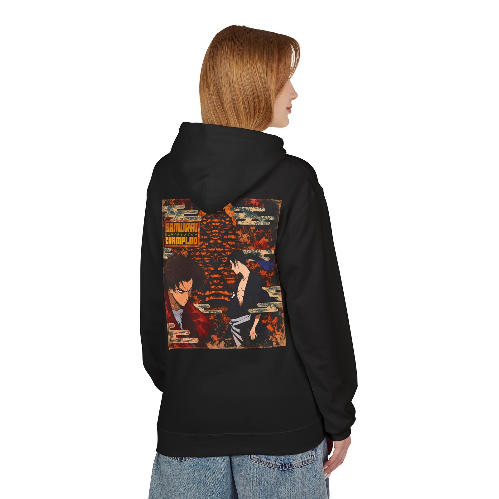 Hoodie – Samurai Champloo – Edo Vintage - Image 10