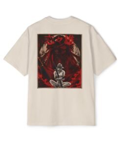 Oversized Tee [Back Print] – Rurouni Kenshin – Makoto Shishio - Image 9