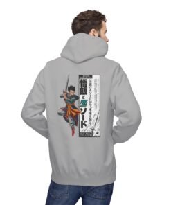 Hoodie – DBZ – Mystic Gohan Z Sword - Image 12