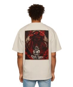 Oversized Tee [Back Print] – Rurouni Kenshin – Makoto Shishio - Image 11