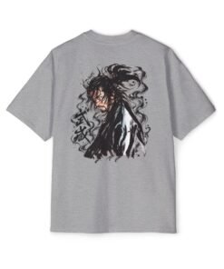 Oversized Tee [Back Print] – Vagabond – Shadow Ronin - Image 10
