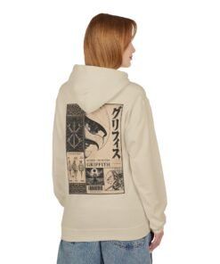 Hoodie – Berserk – Griffith Falcon Knight - Image 13