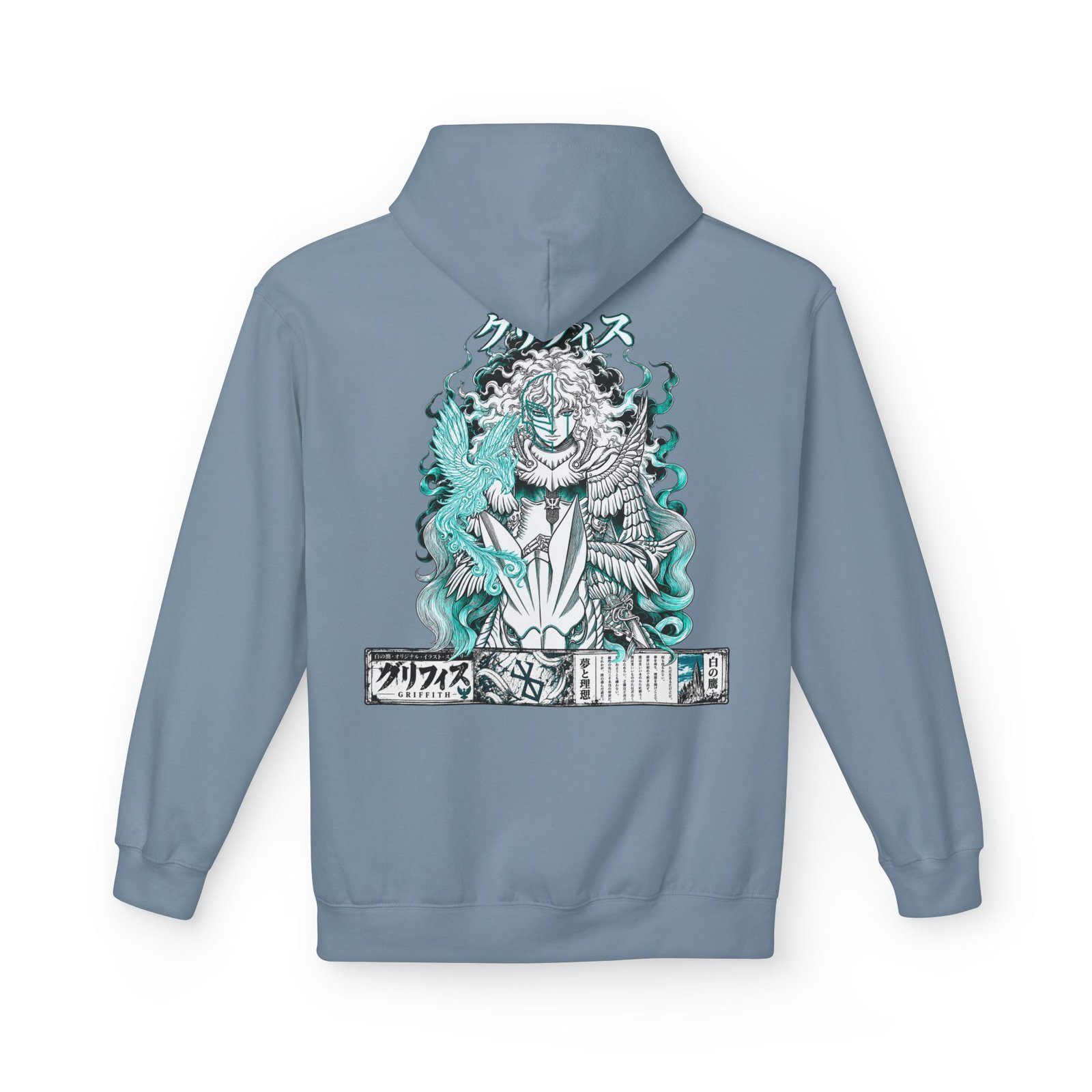 Hoodie – Berserk – Griffith White Hawk - Image 2