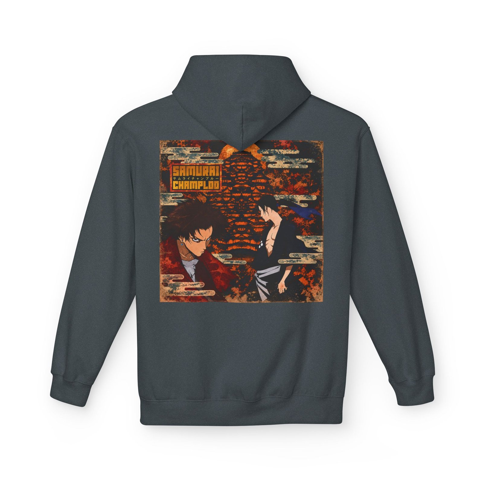 Hoodie – Samurai Champloo – Edo Vintage - Image 13