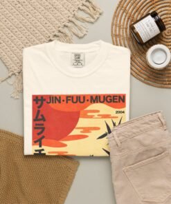 Regular Tee [Front Print] – Samurai Champloo – Summer - Image 5