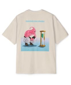 Oversized Tee [Back Print] – DBZ – Buu Time Chamber - Image 8
