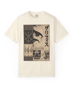 Regular Tee [Front Print] – Berserk – Griffith Falcon Knight - Image 12