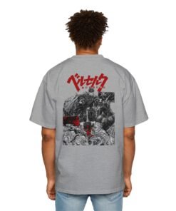 Oversized Tee [Back Print] – Berserk – War - Image 9