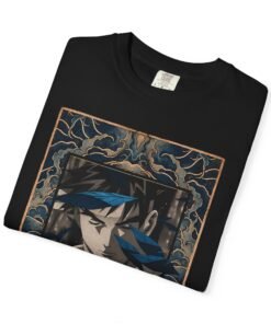 Regular Tee [Front Print] – Street Fighter – Ryu Azure Spirit - Image 19
