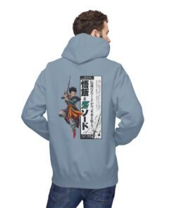 Hoodie – DBZ – Mystic Gohan Z Sword - Image 18