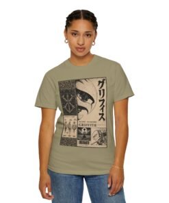 Regular Tee [Front Print] – Berserk – Griffith Falcon Knight - Image 17