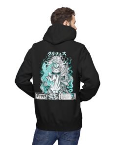 Hoodie – Berserk – Griffith White Hawk - Image 13