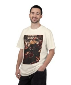 Regular Tee [Front Print] – Naruto – Itachi Akatsuki - Image 15