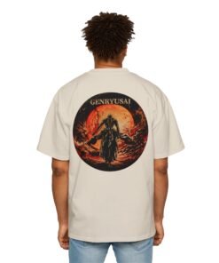 Oversized Tee [Back Print] – Bleach – Bankai Genryusai - Image 13
